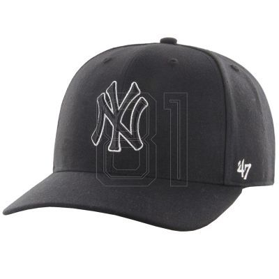 47 Brand New York Yankees Cold Zone '47 Cap B-CLZOE17WBP-BKB