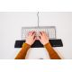 9. BakkerElkhuizen Trapezium Ergo ergonomic wrist rest, compact width 330mm