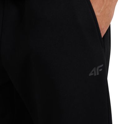 5. Men's trousers 4F CAS M1140 deep black 4FWMM00TTROM1140 20S