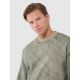 4. Men's sweatshirt without zipper, without hood, 4F 4FWSS25TSWSM1582-44A