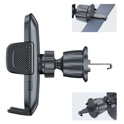 8. Tech-Protect V8 Car Holder for Dashboard, Windshield or Air Vent Mount - Black