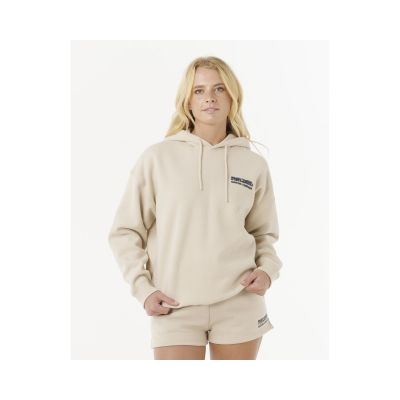 RIP CURL Surf Puff Heritage Hoodie Beige