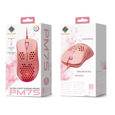 4. Deltaco Gaming GAM-108-P USB Keyboard Pink