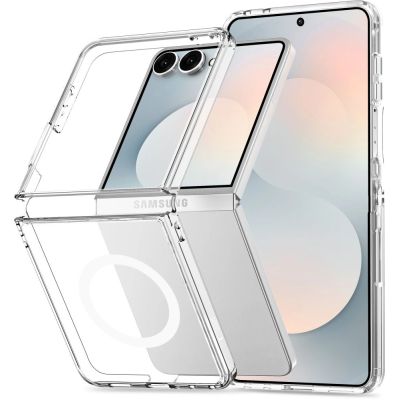 Tech-Protect FlexAir Hybrid MagSafe Case for Samsung Galaxy Z Flip 8 - Transparent