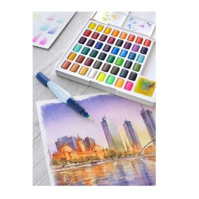 3. Faber-Castell 169748 water-based paint Multi Palette 48 pcs.