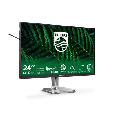 10. Philips 5000 series 24B2G5200/00 computer monitor 60.5 cm (23.8") 1920 x 1080 px Full HD LCD Anthracite