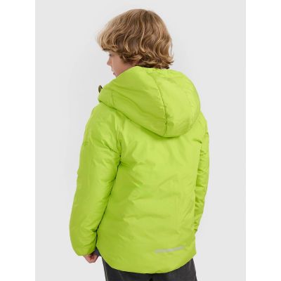 5. Boy's double-sided down jacket with synthetic filling 4F 4FJRAW25TDJAM0790-43S