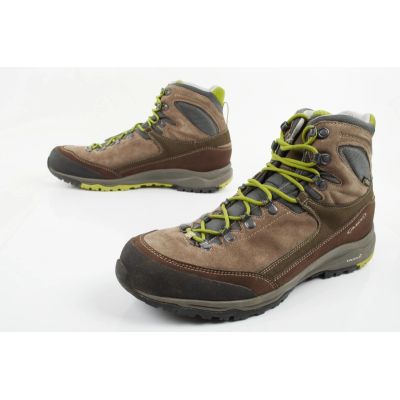 8. Aku Gea Gore-tex men's leather ankle trekking shoes brown