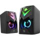 10. DEFENDER PC SPEAKERS J4 2.0 6W LED USB BLACK 65964