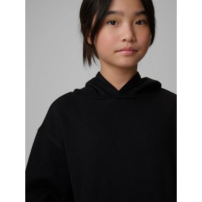 6. Girls' loose sweatshirt with hood 4F 4FJRMM00TSWSF2714-20S