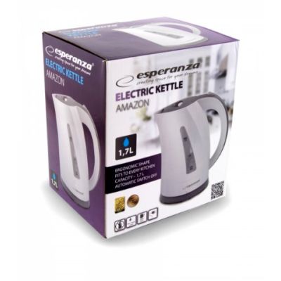 4. ESPERANZA ELECTRIC KETTLE AMAZON 1.7 L EKK022