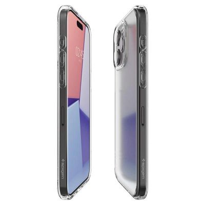 13. Spigen Ultra Hybrid iPhone 15 Pro Case - Clear Matte
