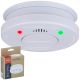 Carbon monoxide detector LED light 10-year battery