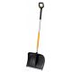 9. Fiskars 1057189 Snow Shovel/Shovel Metal Black, Orange