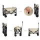 18. FOLDABLE TRAVEL AND BEACH STROLLER 71X50X48CM WITH HANDLE REDCLIFFS