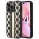 Karl Lagerfeld KLHCP14XPGKLSKW iPhone 14 Pro Max 6,7 "hardcase brown / brown Monogram Stripe