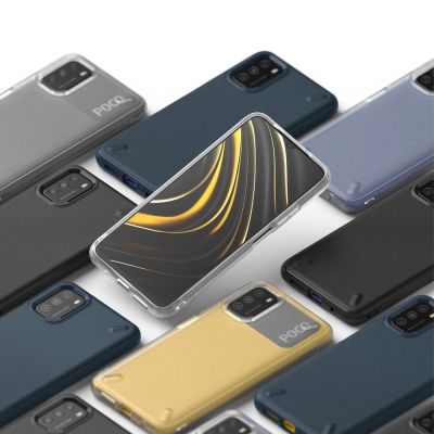 5. Ringke Onyx Durable TPU Case Cover for Xiaomi Poco M3 transparent (OXXI0003)