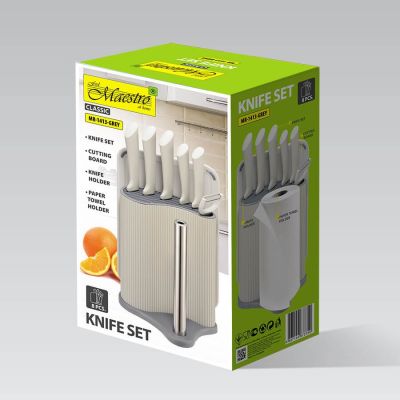 6. MR-1413-GREY MAESTRO Kitchen Chopping Set