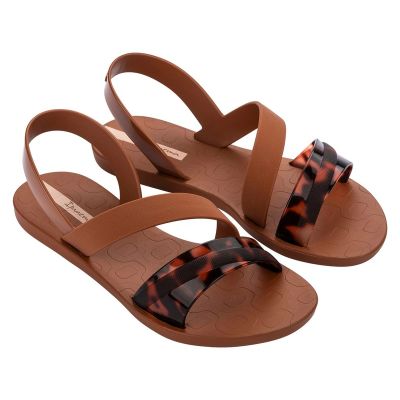 Ipanema shoes women's sandals Vibrant Sandal Fem fashionable comfortable brown