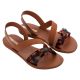 Ipanema shoes women's sandals Vibrant Sandal Fem fashionable comfortable brown