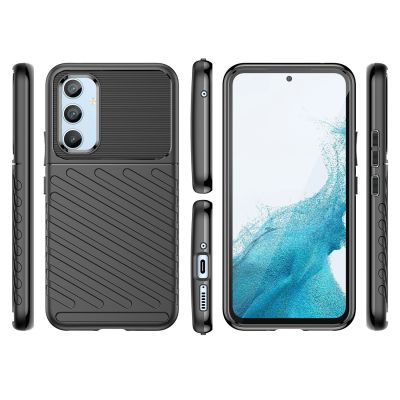 2. Thunder Case case for Samsung Galaxy A54 5G silicone armored cover blue