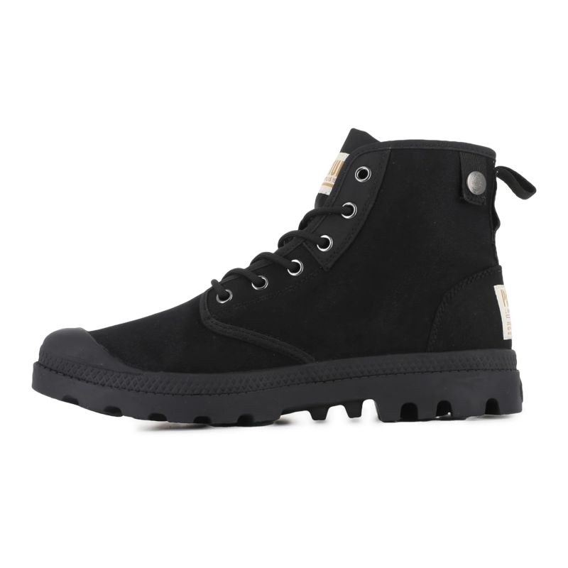 5. Palladium Pampa Detroit Zip 79500-008-M Black