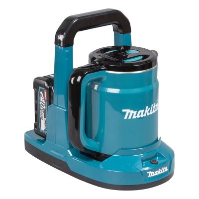 12. Makita KT001GZ Electric Kettle 0.8 l Black, Blue