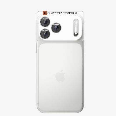 2. Spigen Optik Pro XL GLAS.TR EZ FIT Tempered Glass for iPhone 18 Pro Max - Silver