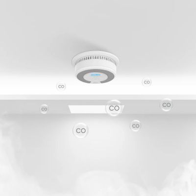 6. X-Sense SC07 Smoke Detector Photoelectric Reflection Sensors Interconnectable Wireless