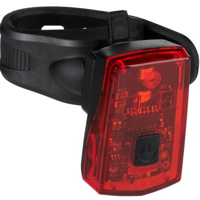 16. USB LED REAR BIKE LIGHT - WITH STOP FUNCTION DUNLOP CERTIFICATE