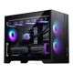 PHANTEKS XT M3 PC Case, Mini Case, mATX, RGB, Tempered Glass - incl. 3x 120mm fans, black