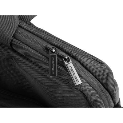 11. NATEC Nanger 35.8 cm (14.1") Briefcase Black