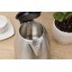 5. ELDOM CORDLESS KETTLE CS30 ACERO 20 L STEEL 1850-2200W TILTING LID, HOT PLATE, SWIVEL BASE