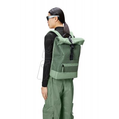 4. Rains Rolltop Rucksack Mesh W3 13340 06