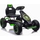 12. ENERO 18 PEDAL GO-KART BLACK AND GREEN