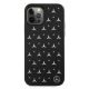 3. Mercedes Silver Stars Pattern Case for iPhone 12 Pro Max - Black
