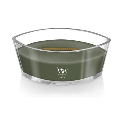 10. WoodWick Frasier Fir Candle Ellipse Gray 1 pc.