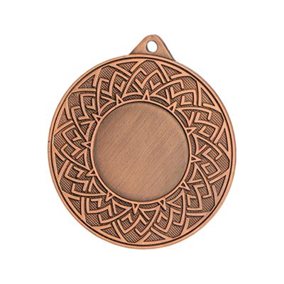 2. Bronze medal with space for a 25 mm emblem - steel