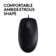 4. Logitech 910-005508 Mouse (Optical; 1000 DPI; Black)