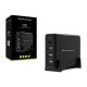 7. Conceptronic OZUL01B Mobile Charger Universal Black AC Fast Charging Internal
