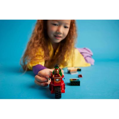 6. LEGO Super Heroes 76287 Iron Man with Motorcycle and Hulk