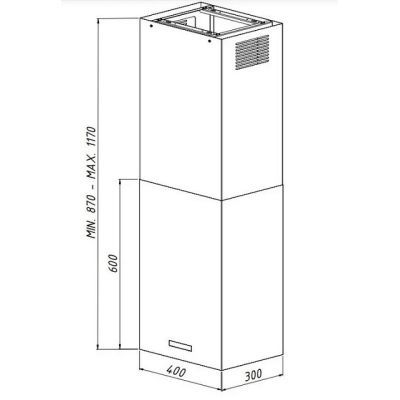 2. AKPO WK-9 ISLA CUBERA GOLD T800 M3 Cooker Hood