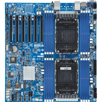 8. GigaByte MS73-HB1 Dual Intel XEON 5th/4th Gen Mainboard