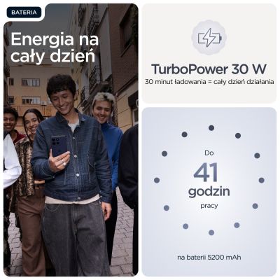 10. Motorola moto g86 5G Smartphone 16.9cm (6.67") Dual SIM Android 15 USB Type-C 8GB 256GB 5200mAh Dark Blue