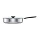 2. 26cm Ceramic Coating Frying Pan with Functional Form Lid