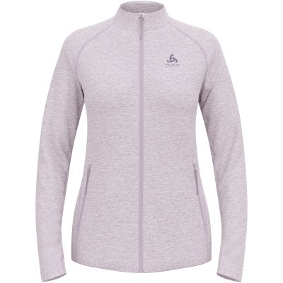 Women's ODLO Mid Layer Full Zip TENCIA Jacket, Purple