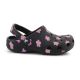 4. CROCS CLASSIC FLOWER CLOG K BLACK 212670-001