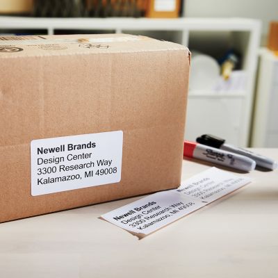 18. Dymo labels for various applications 57x32mm white 2093095 12 rolls