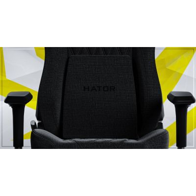12. HATOR Darkside 3M Fabric Universal Gaming Chair Gray