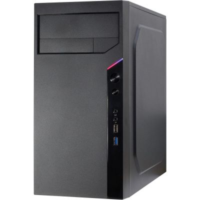 3. Inter-Tech IT-6505 Retro Micro Tower Black